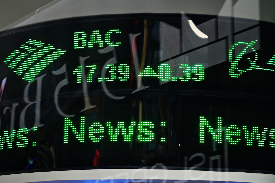 New York electronic stock quotation boards